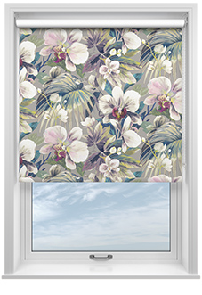 Moorea, Midnight Violet - Roller Blind